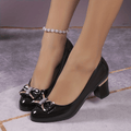 Evelyn | Classic Bow Heels