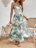 Colette | Women's Wedding Guest Floral Midi Dress Summer