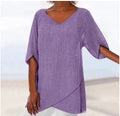 Connie | Premium V-Neck Blouse