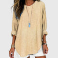 Rhea - Cozy Stripe Blouse